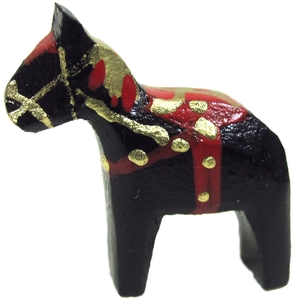 Hans Günter Flath Dalapferd  (Hans Günter Flath 665/D) Miniatur Dalapferd